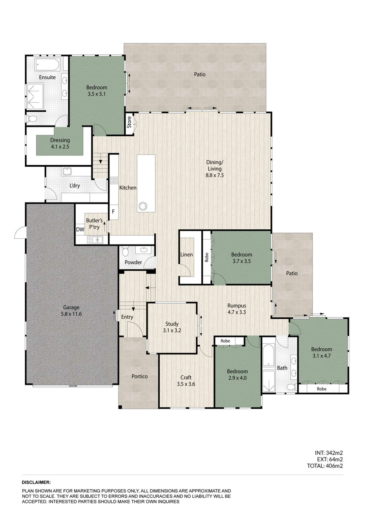 Floorplan of Homely house listing, 39 Pademelon Circuit, North Lakes QLD 4509