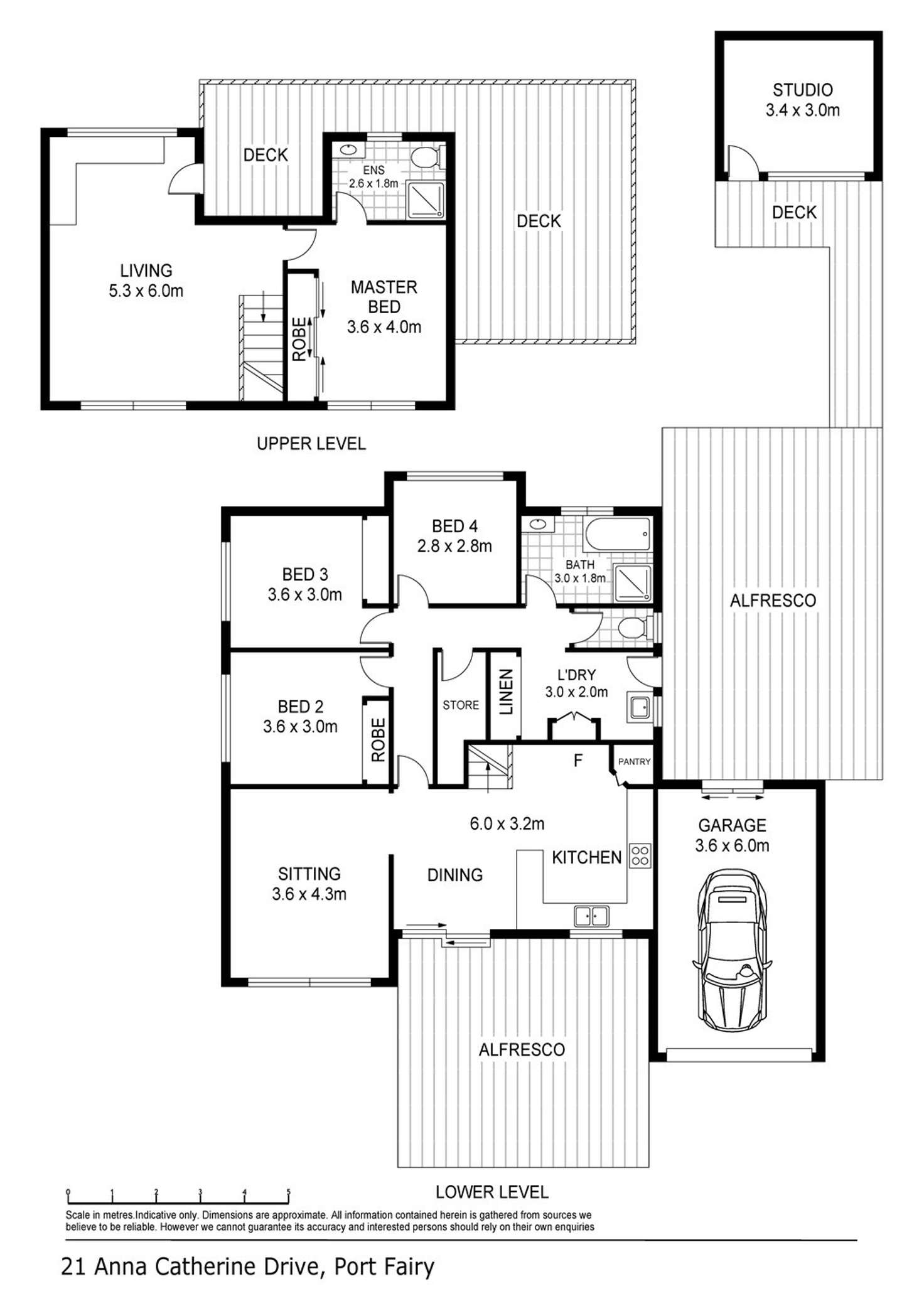 Floorplan of Homely house listing, 21 Anna-Catherine Drive, Port Fairy VIC 3284