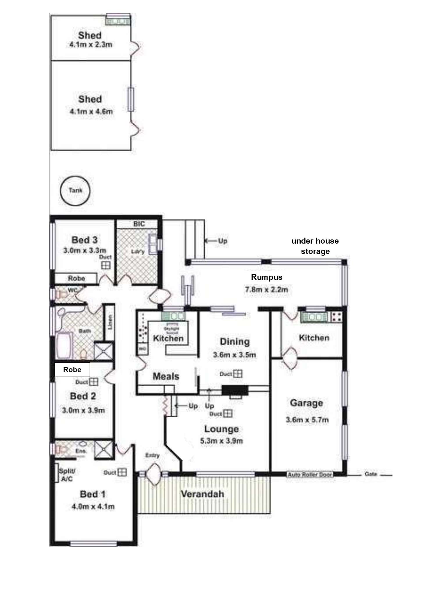 Floorplan of Homely house listing, 20 Treefern Avenue, Rostrevor SA 5073