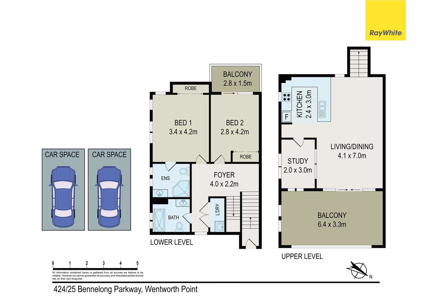 Floorplan of Homely apartment listing, 424/25 Bennelong Parkway, Wentworth Point NSW 2127
