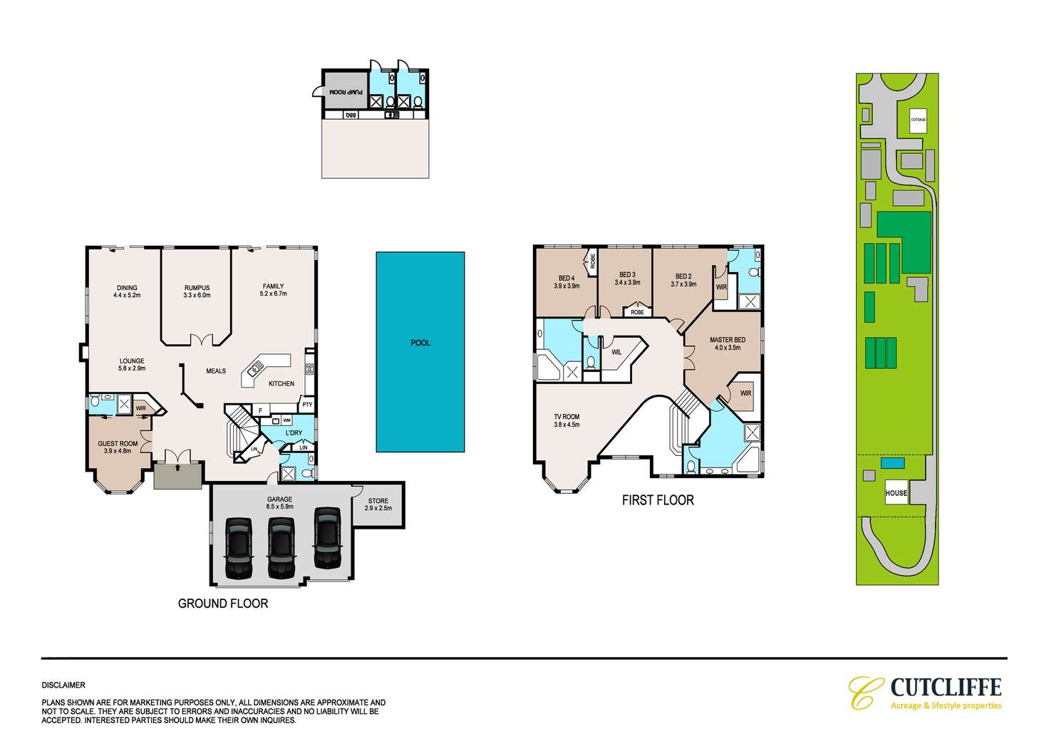 Floorplan of Homely acreageSemiRural listing, 817-821 Castlereagh Road, Castlereagh NSW 2749