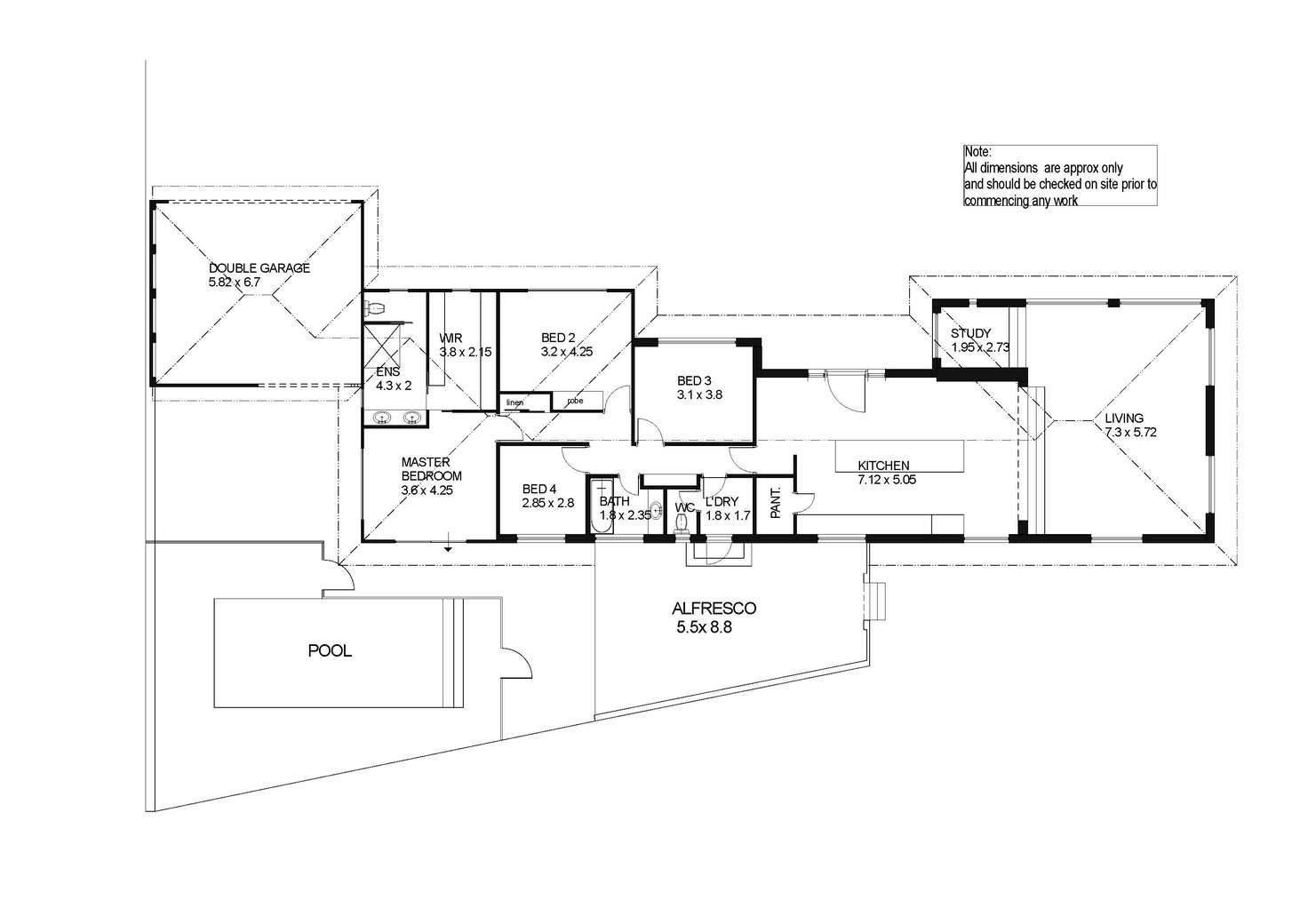 Floorplan of Homely house listing, 52 Potts Street, Melville WA 6156