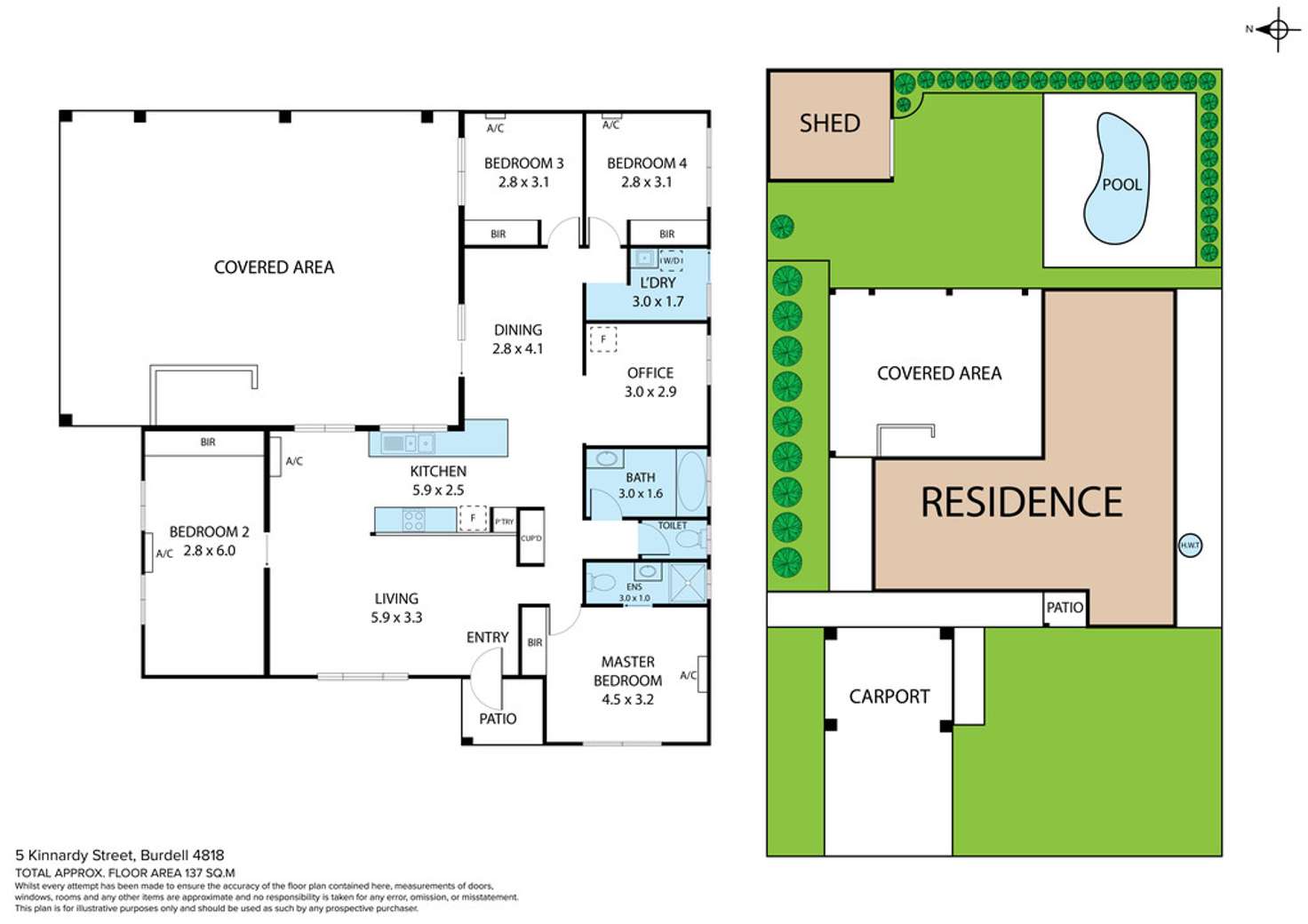 Floorplan of Homely house listing, 5 Kinnardy Street, Burdell QLD 4818