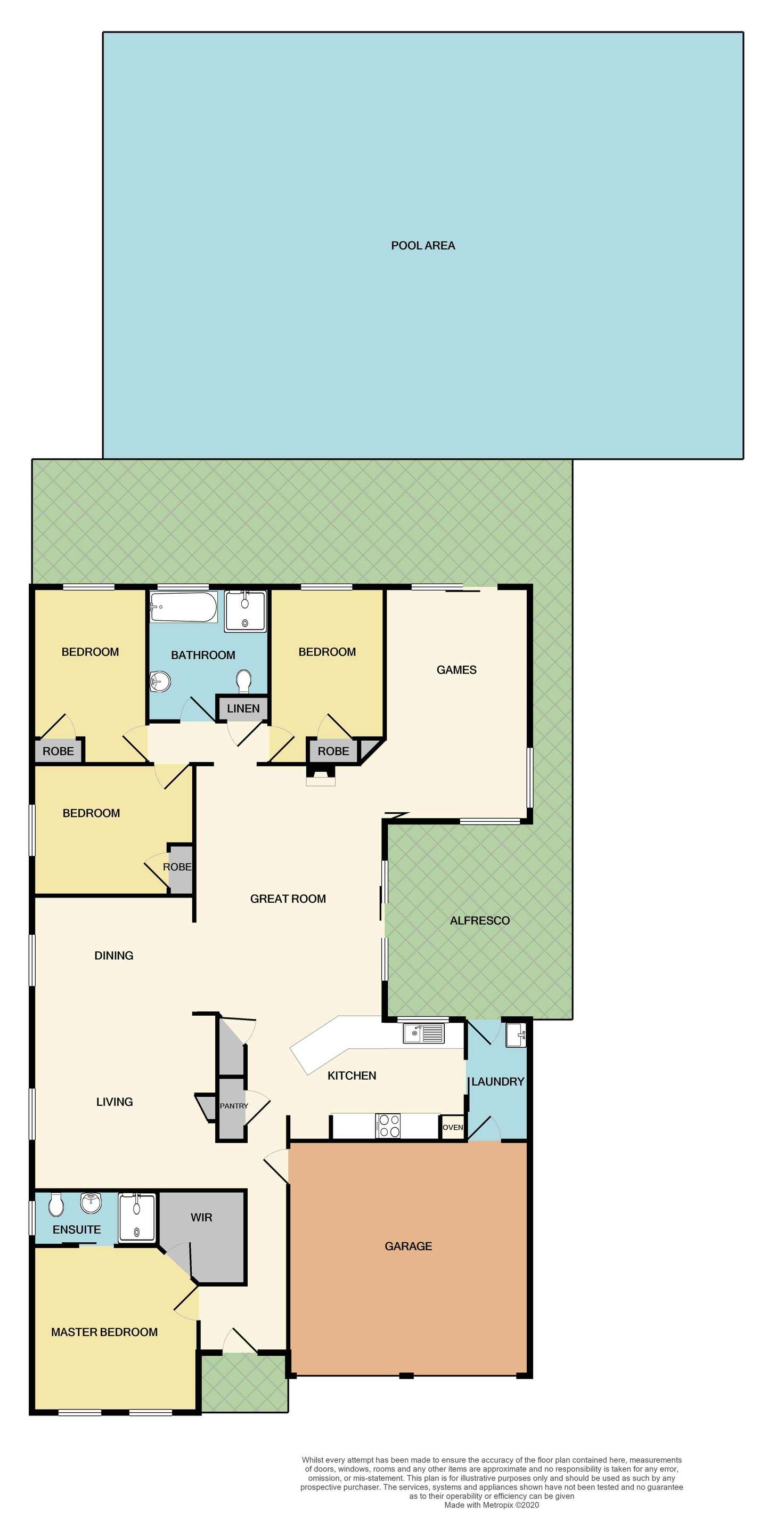 Floorplan of Homely house listing, 15 Yaldara Avenue, Thornton NSW 2322