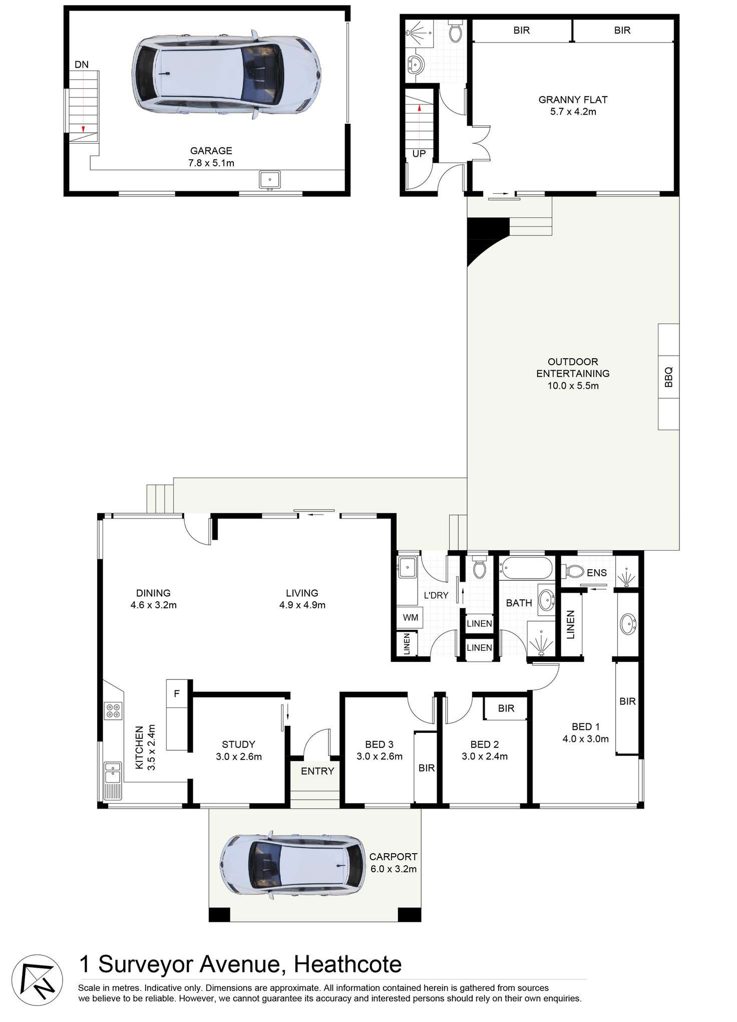 Floorplan of Homely house listing, 1 Surveyor Avenue, Heathcote NSW 2233