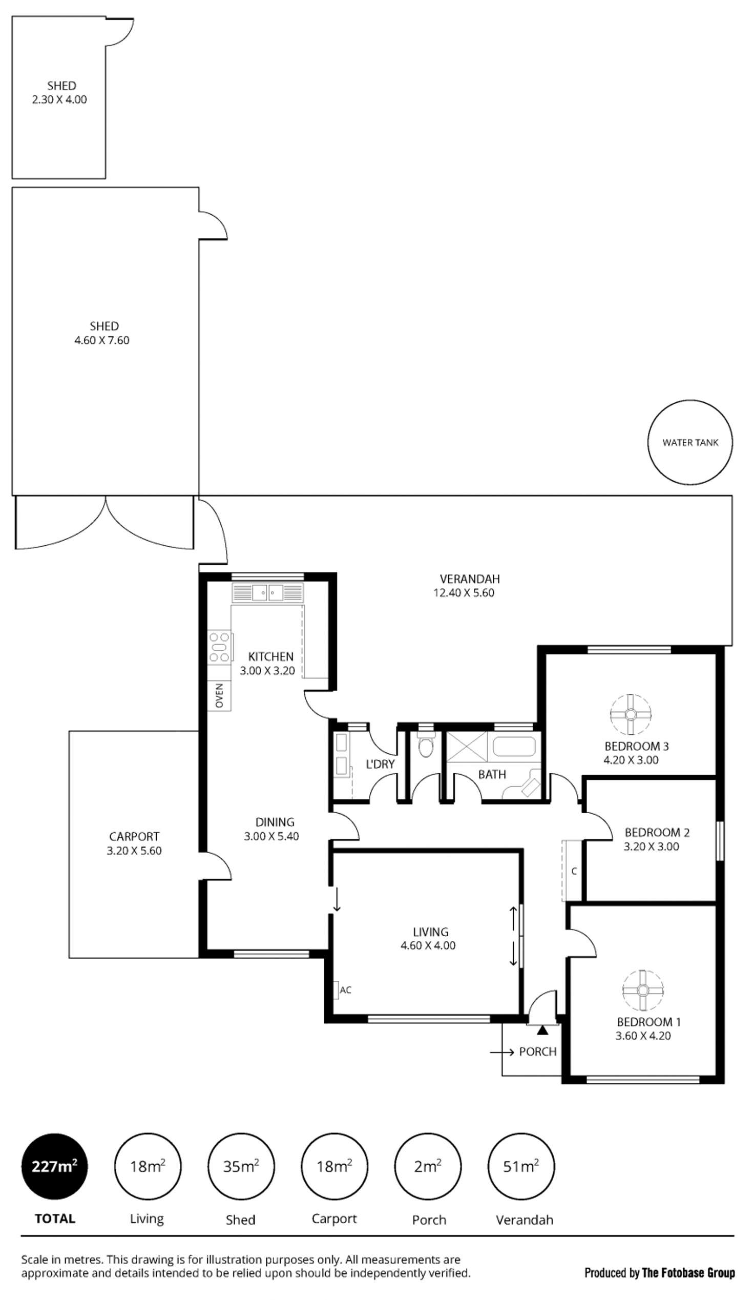 Floorplan of Homely house listing, 1 Harvey Avenue, Salisbury SA 5108