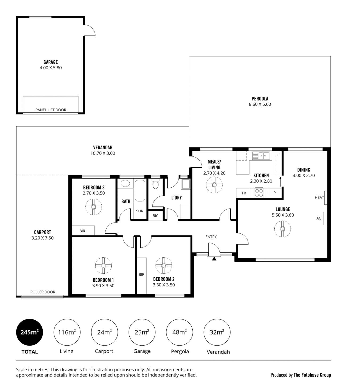 Floorplan of Homely house listing, 80 Saints Road, Salisbury Park SA 5109