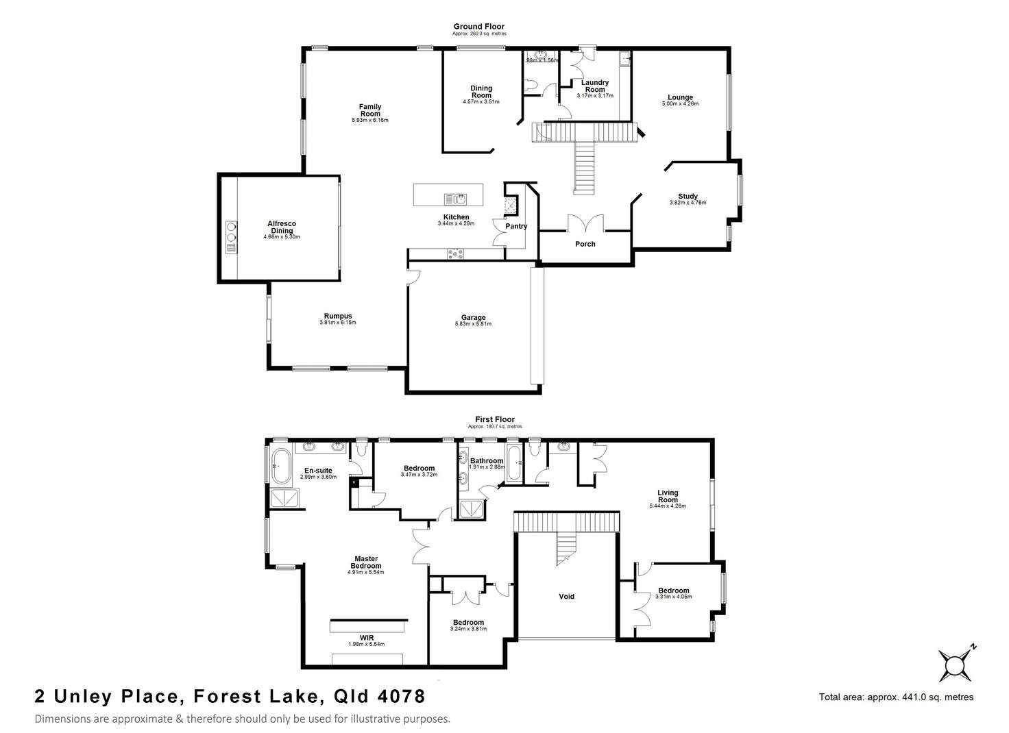 Floorplan of Homely house listing, 2 Unley Place, Forest Lake QLD 4078