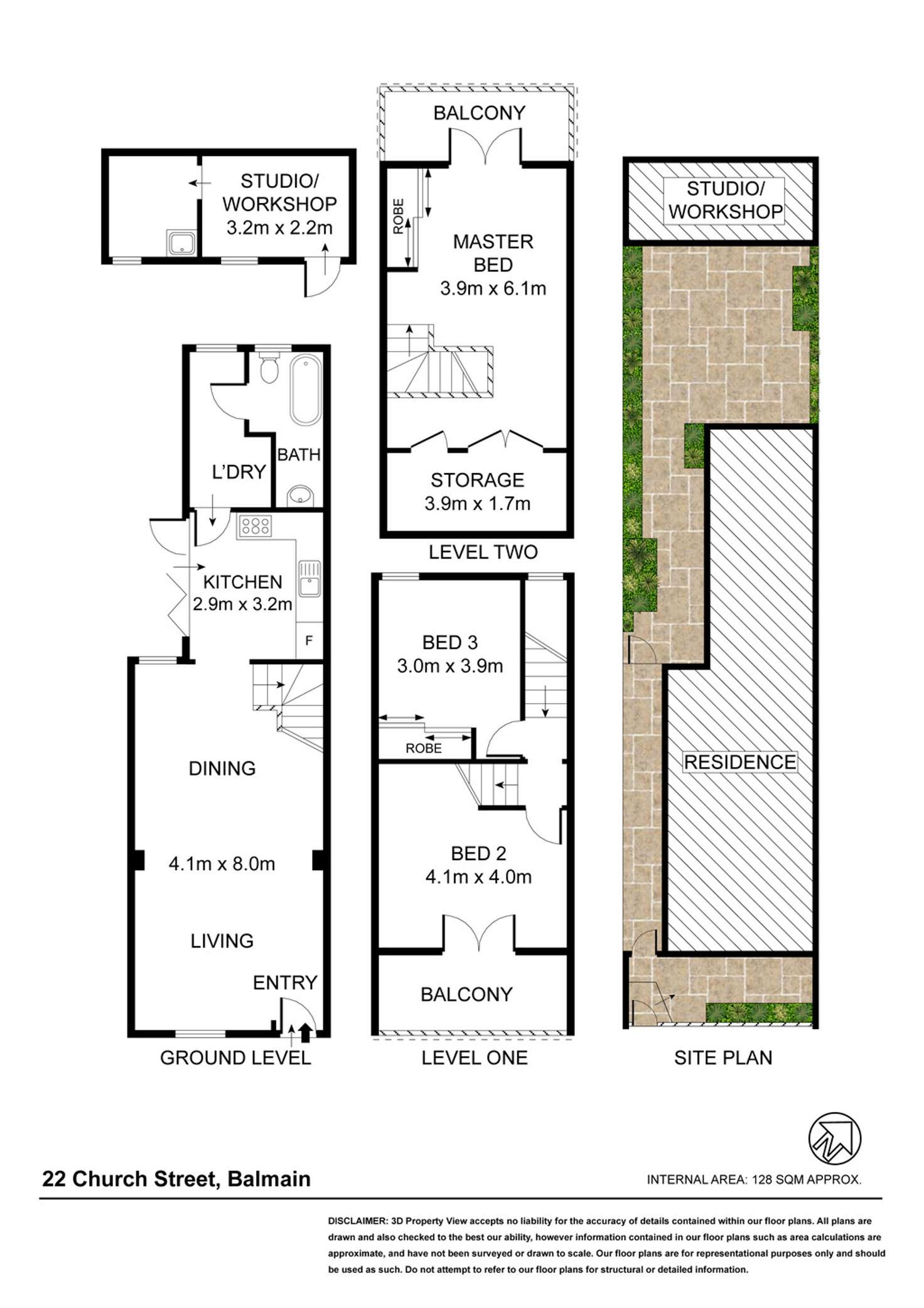 Floorplan of Homely house listing, 22 Church Street, Balmain NSW 2041