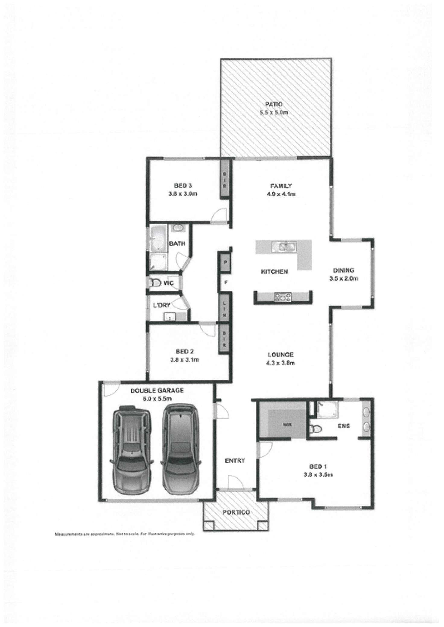 Floorplan of Homely house listing, 39 Victoria Cross Parade, Wodonga VIC 3690