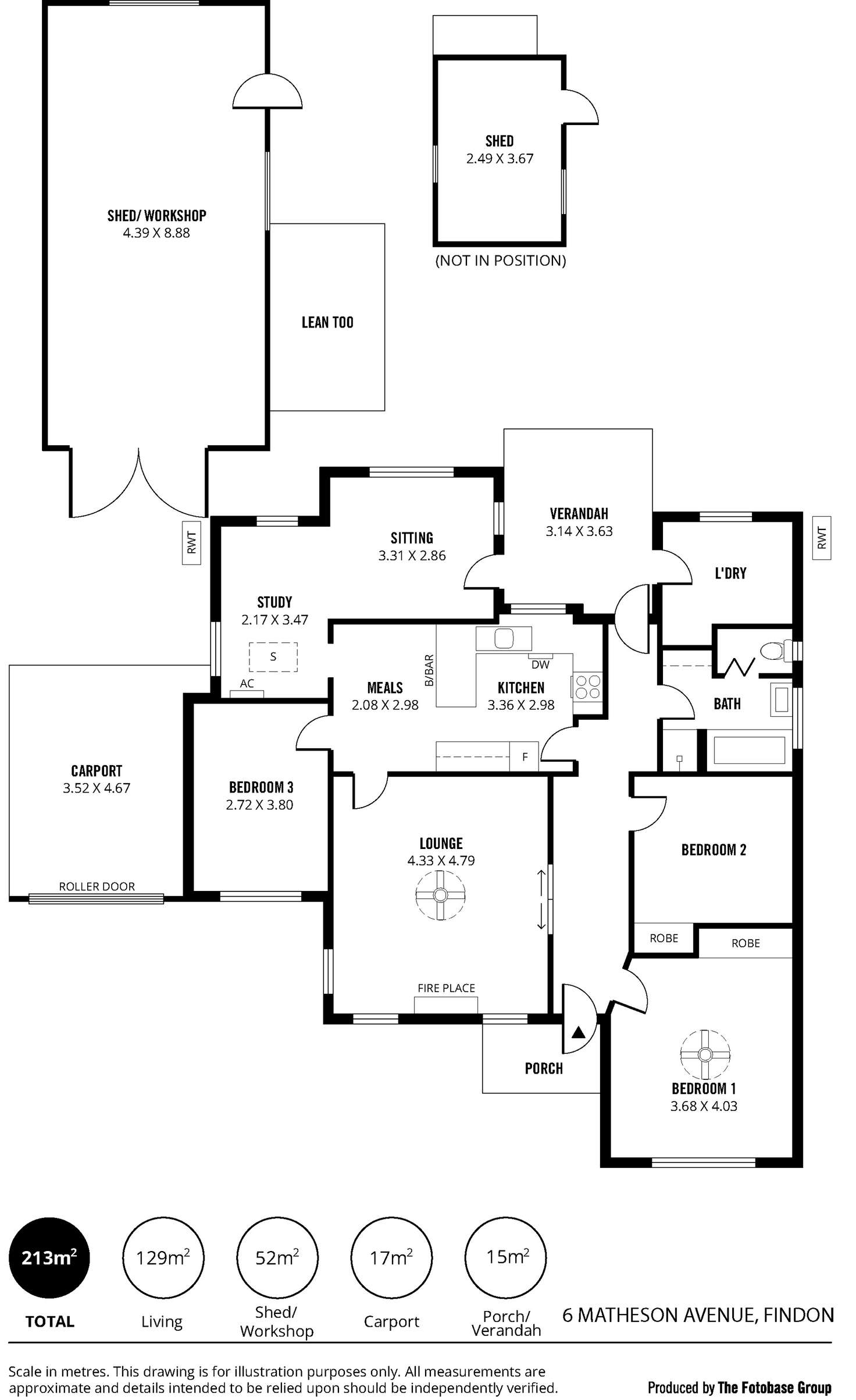 Floorplan of Homely house listing, 6 Matheson Avenue, Findon SA 5023