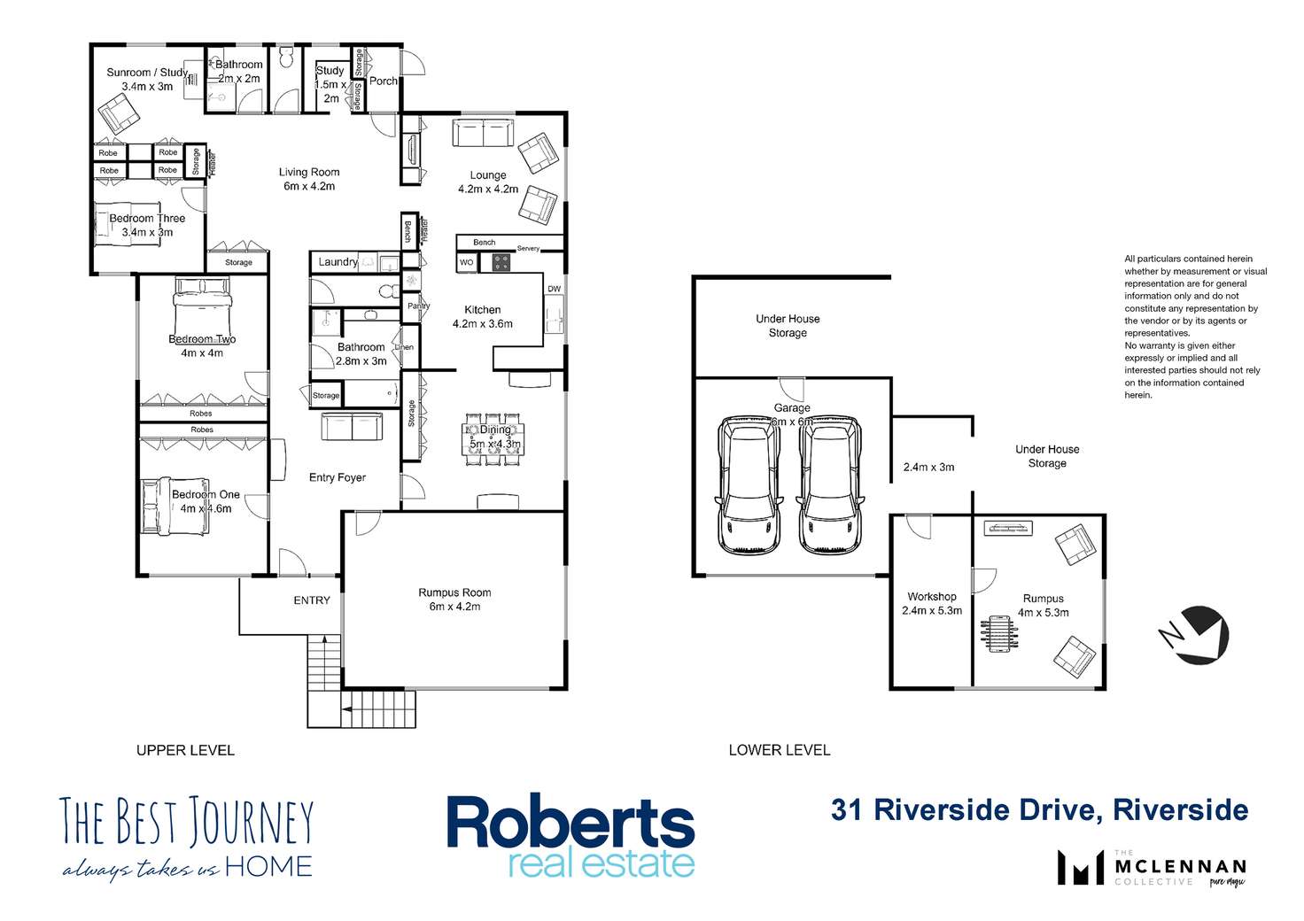 Floorplan of Homely house listing, 31 Riverside Drive, Riverside TAS 7250