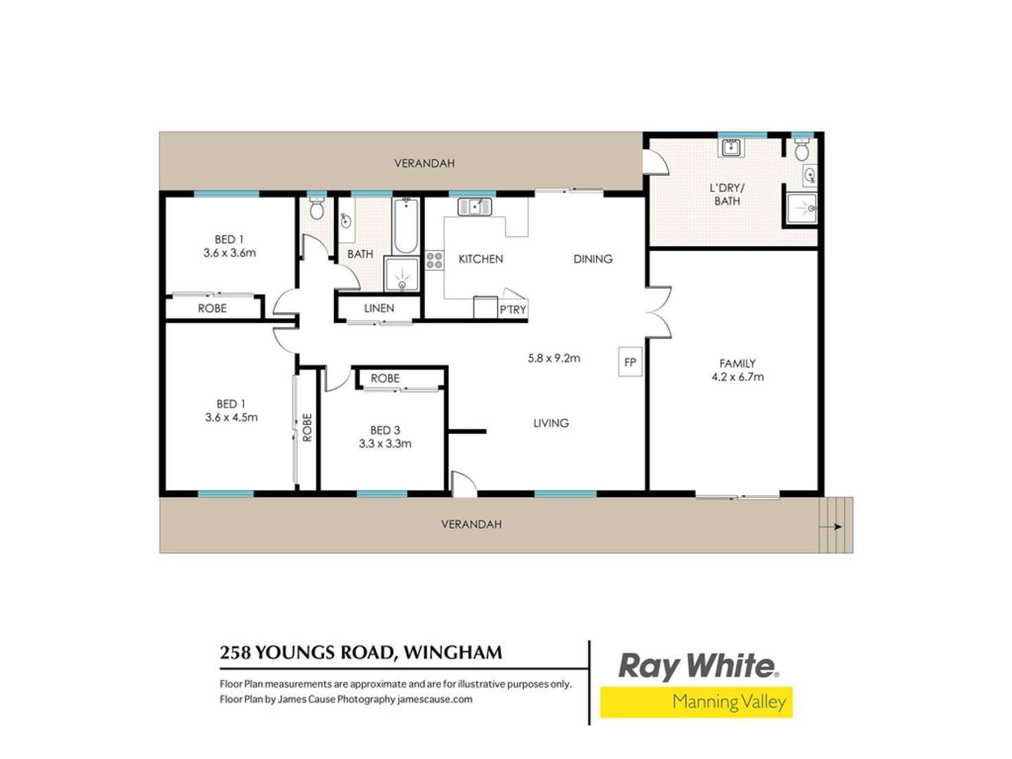 Floorplan of Homely lifestyle listing, 258 Youngs Road, Wingham NSW 2429