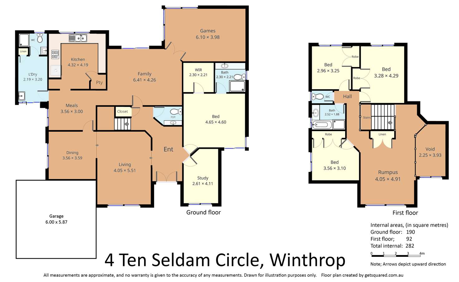 Floorplan of Homely house listing, 4 Ten Seldam Circle, Winthrop WA 6150