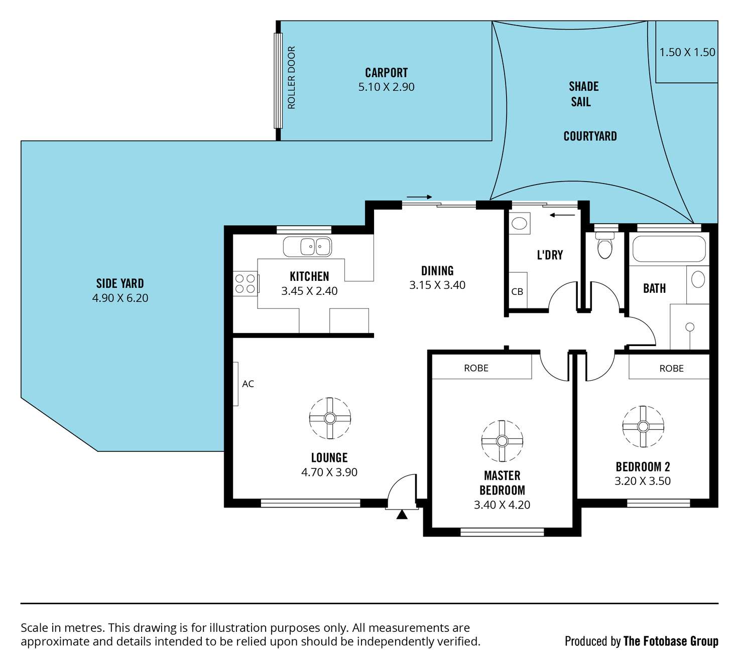 Floorplan of Homely unit listing, 1-9 Third Avenue, Ascot Park SA 5043
