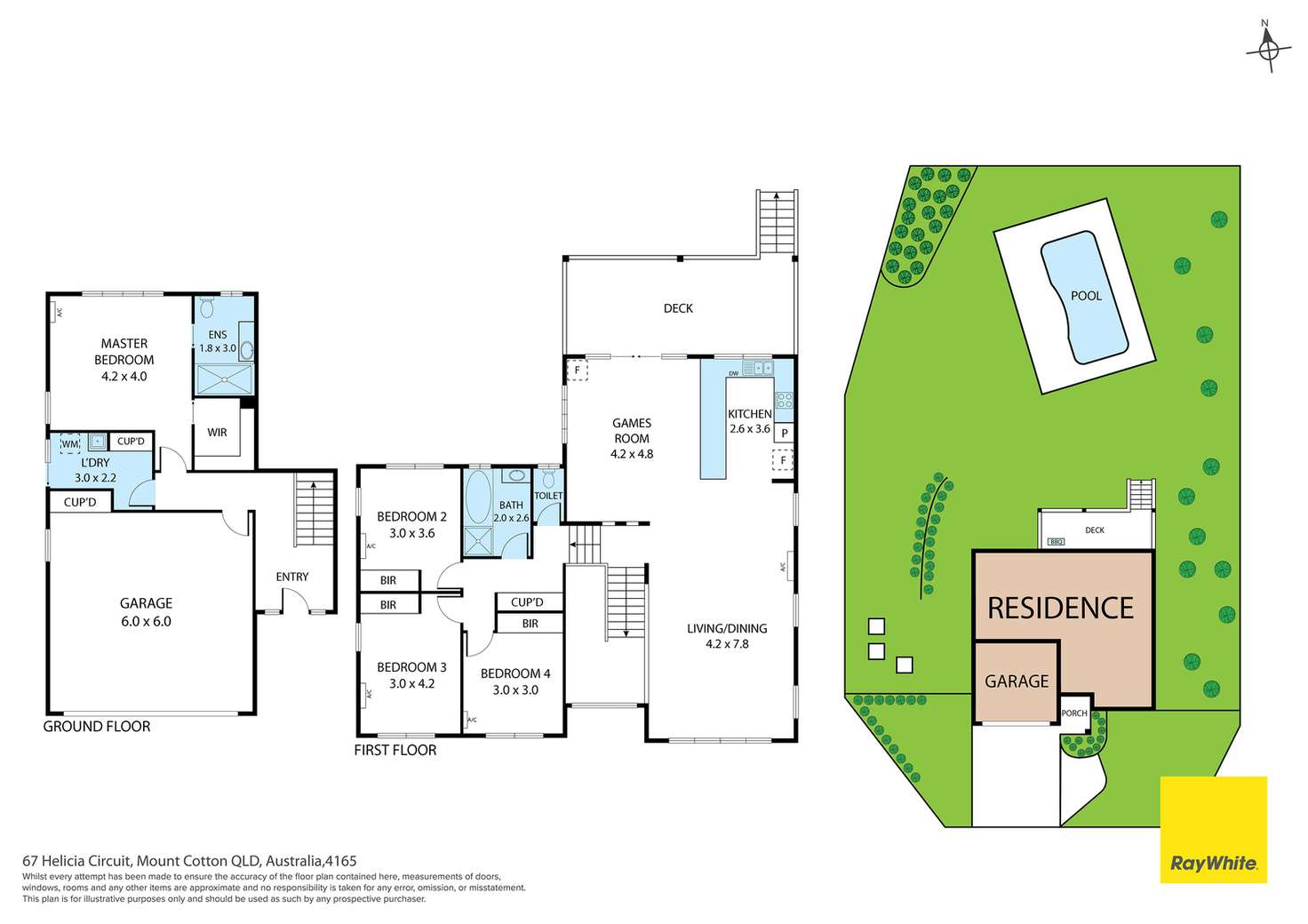 Floorplan of Homely house listing, 67 Helicia Circuit, Mount Cotton QLD 4165