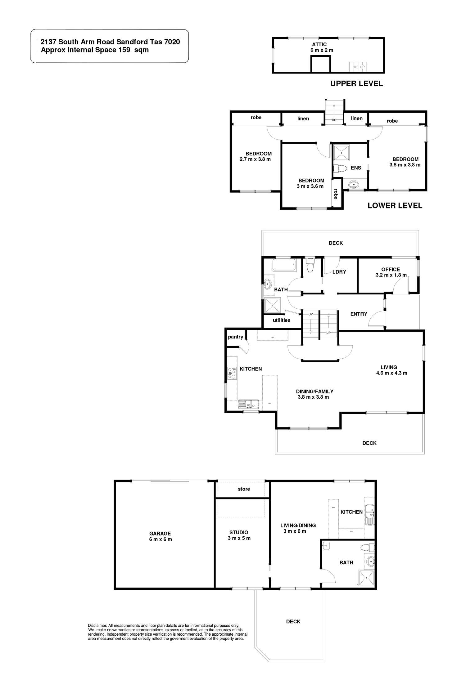 Floorplan of Homely house listing, 2137 South Arm Road, Sandford TAS 7020