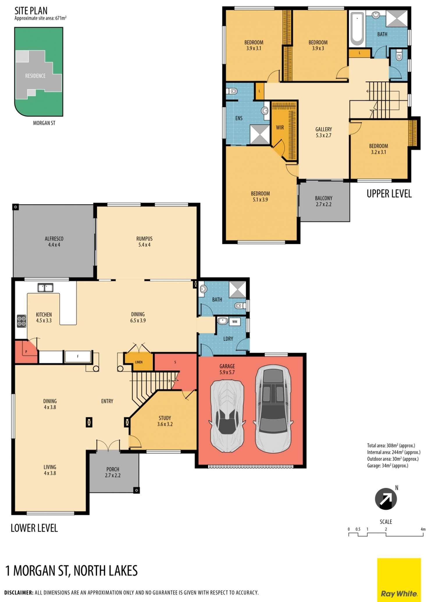Floorplan of Homely house listing, 1 Morgan Street, North Lakes QLD 4509