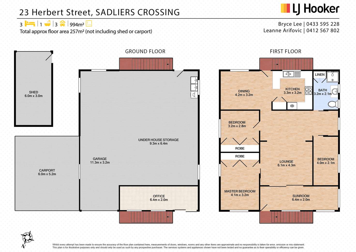 Floorplan of Homely house listing, 23 Herbert Street, Sadliers Crossing QLD 4305