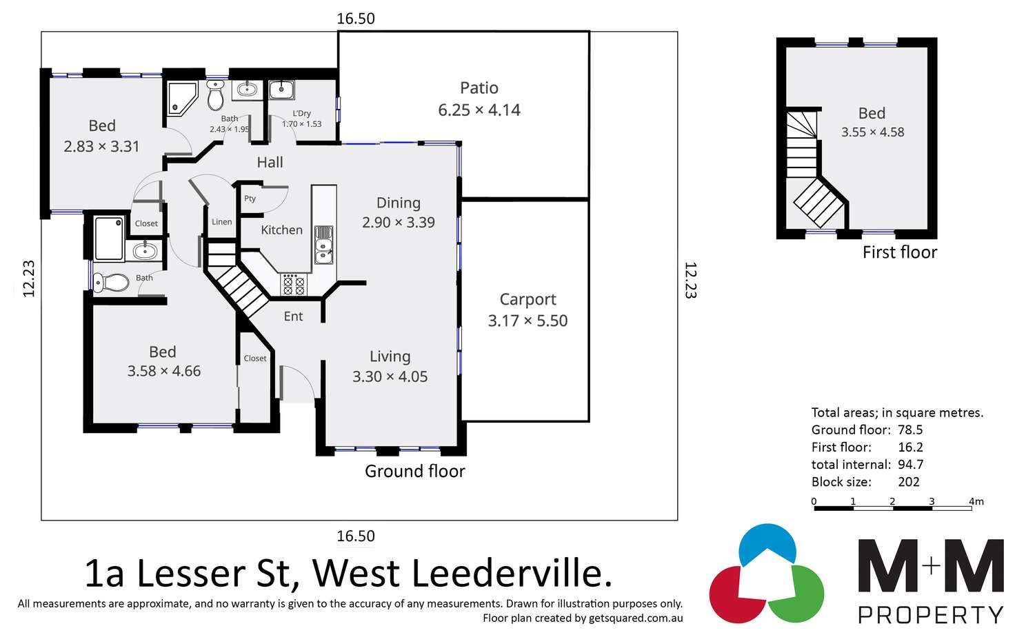 Floorplan of Homely house listing, 1A Lesser Street, West Leederville WA 6007