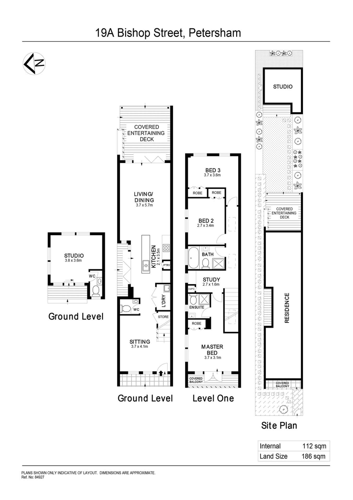 Floorplan of Homely house listing, 19a Bishop Street, Petersham NSW 2049