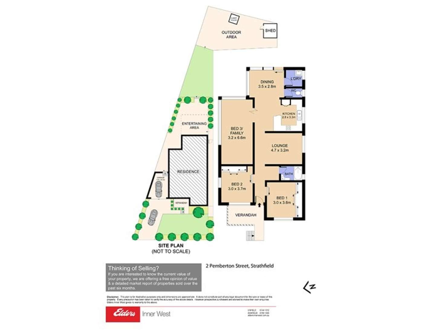 Floorplan of Homely house listing, 2 Pemberton, Strathfield NSW 2135