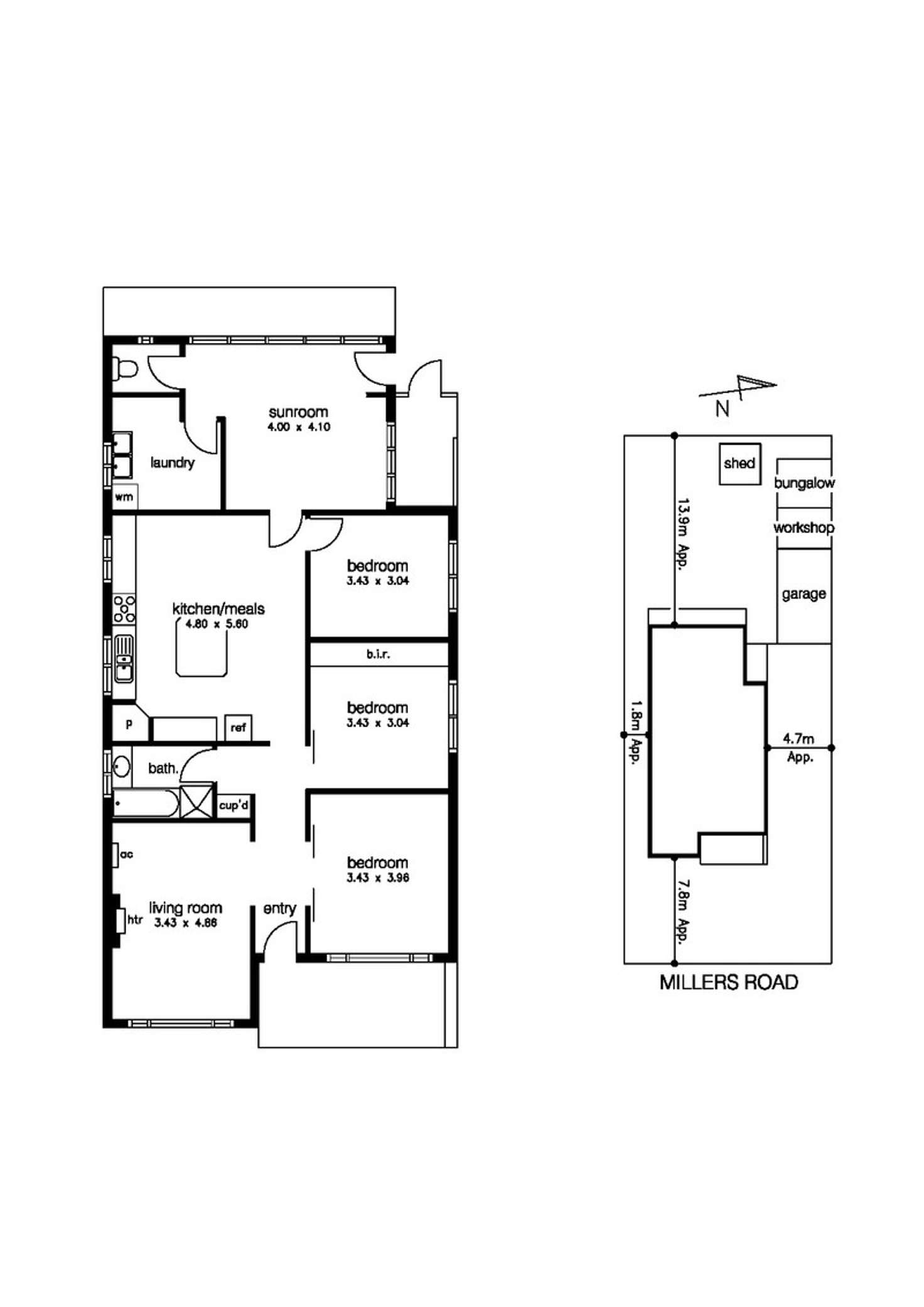 Floorplan of Homely house listing, 196 Millers Road, Altona North VIC 3025