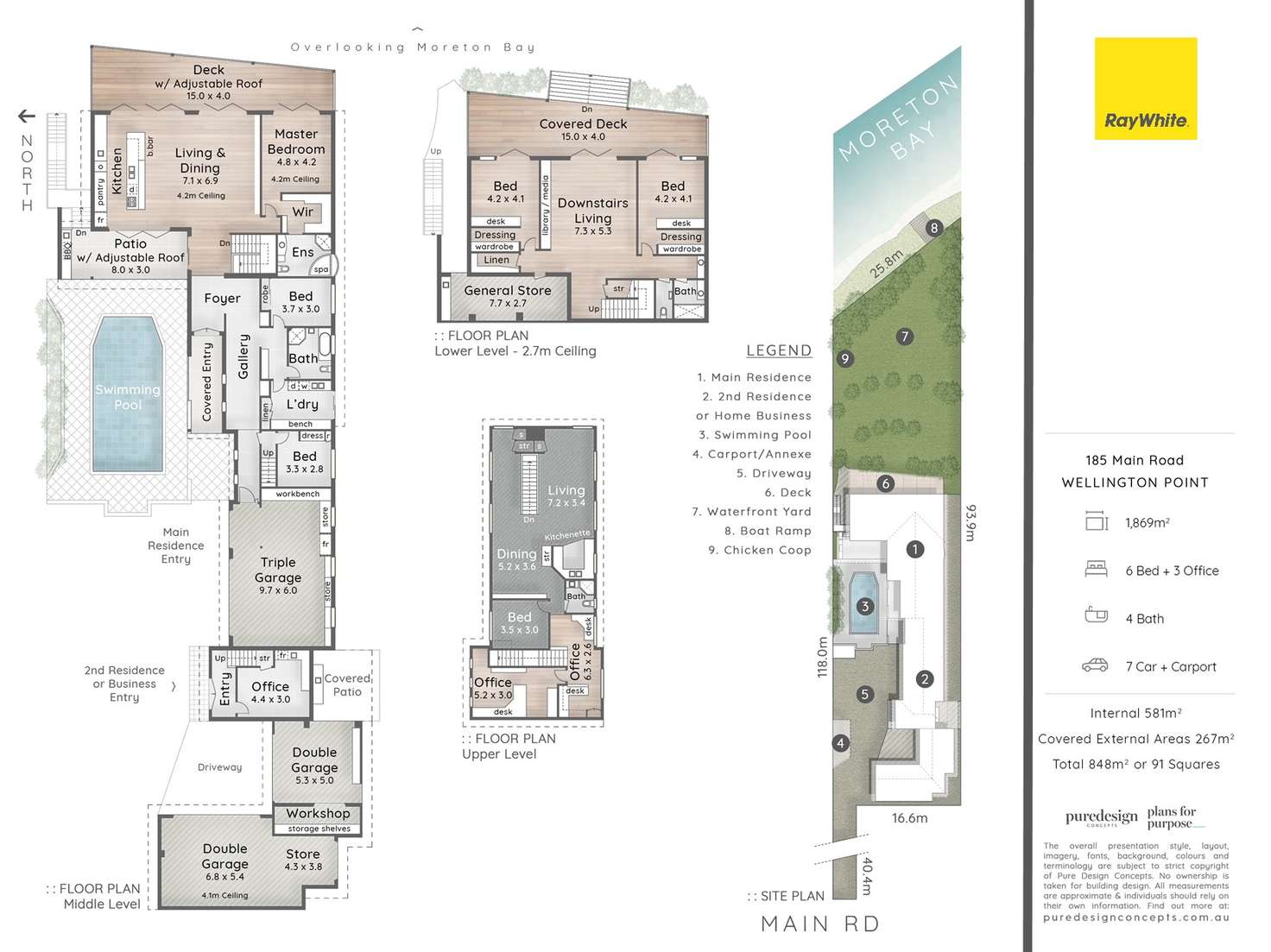 Floorplan of Homely house listing, 185 Main Road, Wellington Point QLD 4160