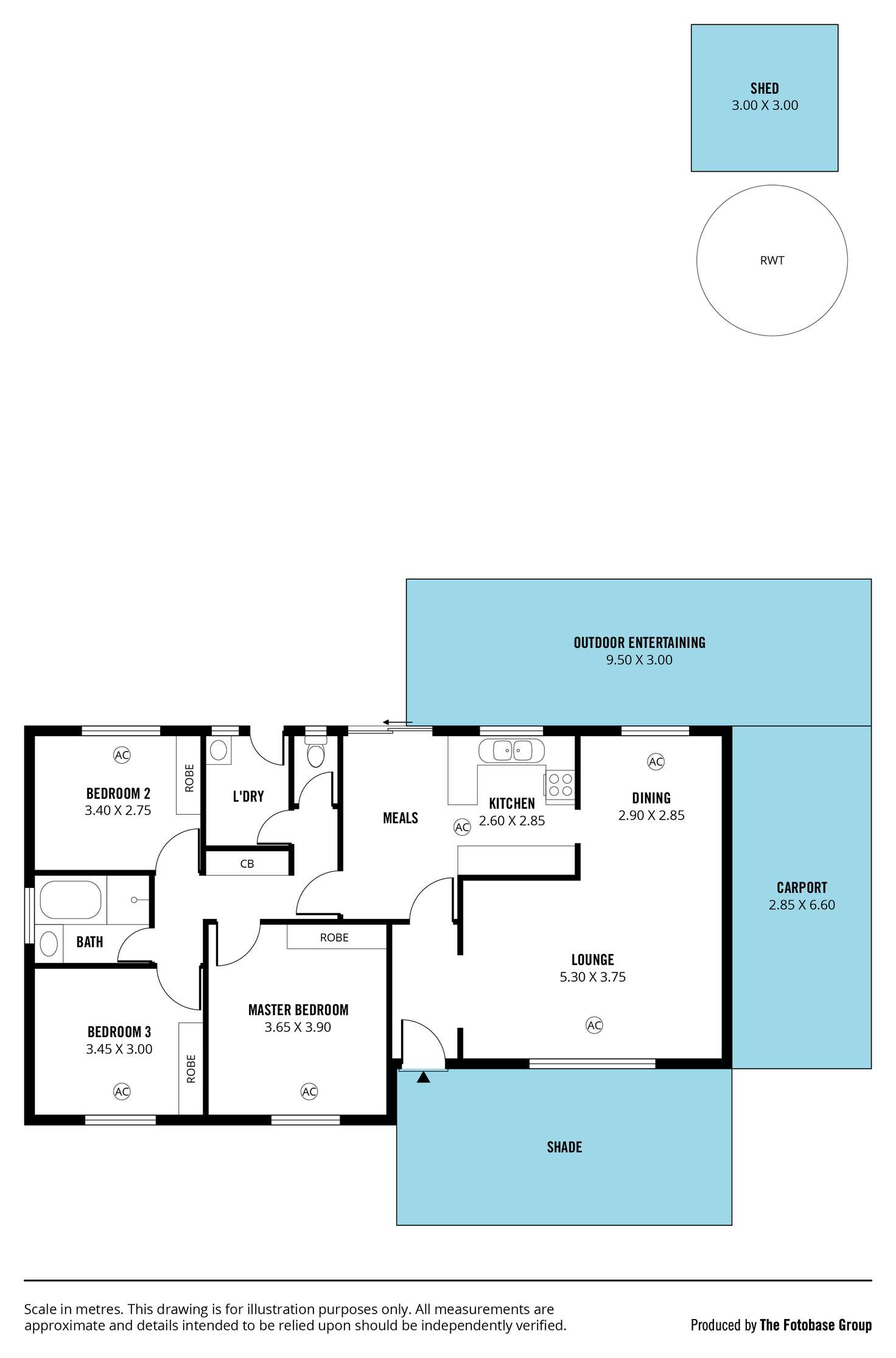 Floorplan of Homely house listing, 21 Tennessee Drive, Happy Valley SA 5159