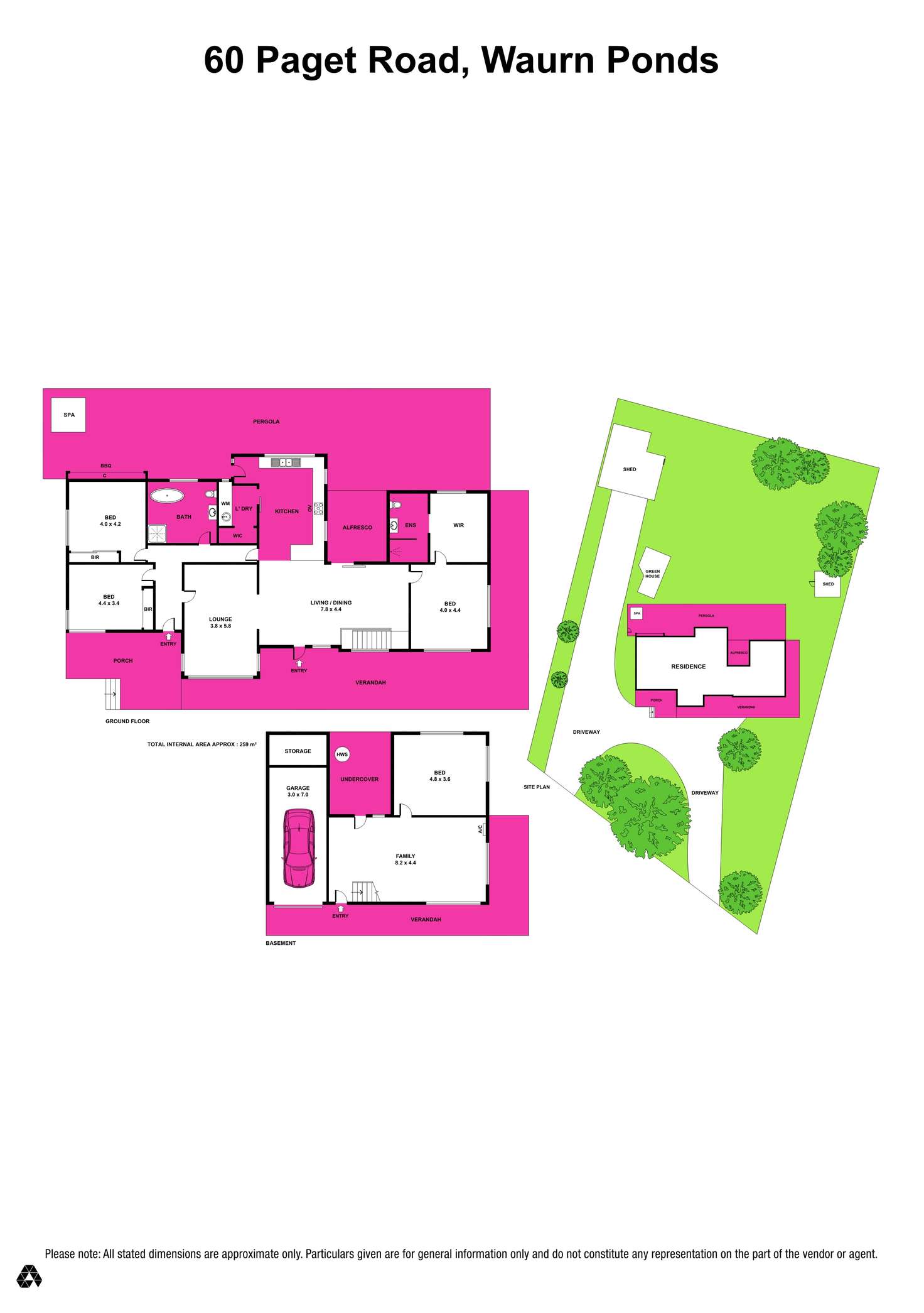 Floorplan of Homely house listing, 60 Paget Road, Waurn Ponds VIC 3216