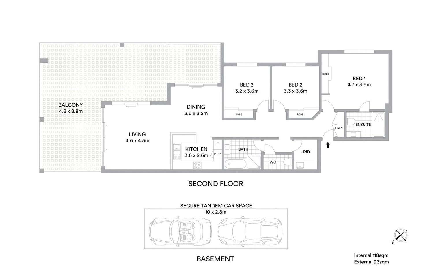Floorplan of Homely unit listing, 4/162 Corrimal Street, Wollongong NSW 2500