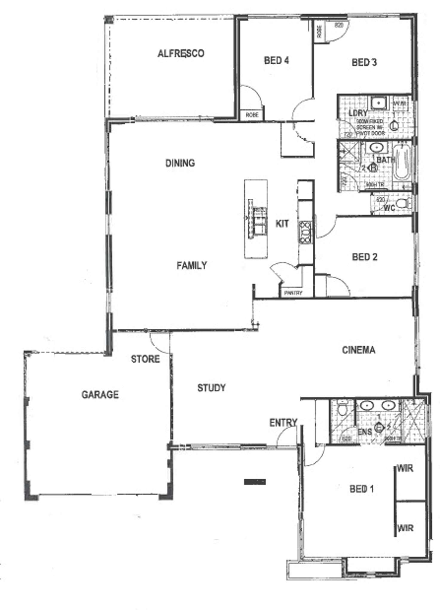 Floorplan of Homely house listing, 7 Eglinton terrace, Dudley Park WA 6210