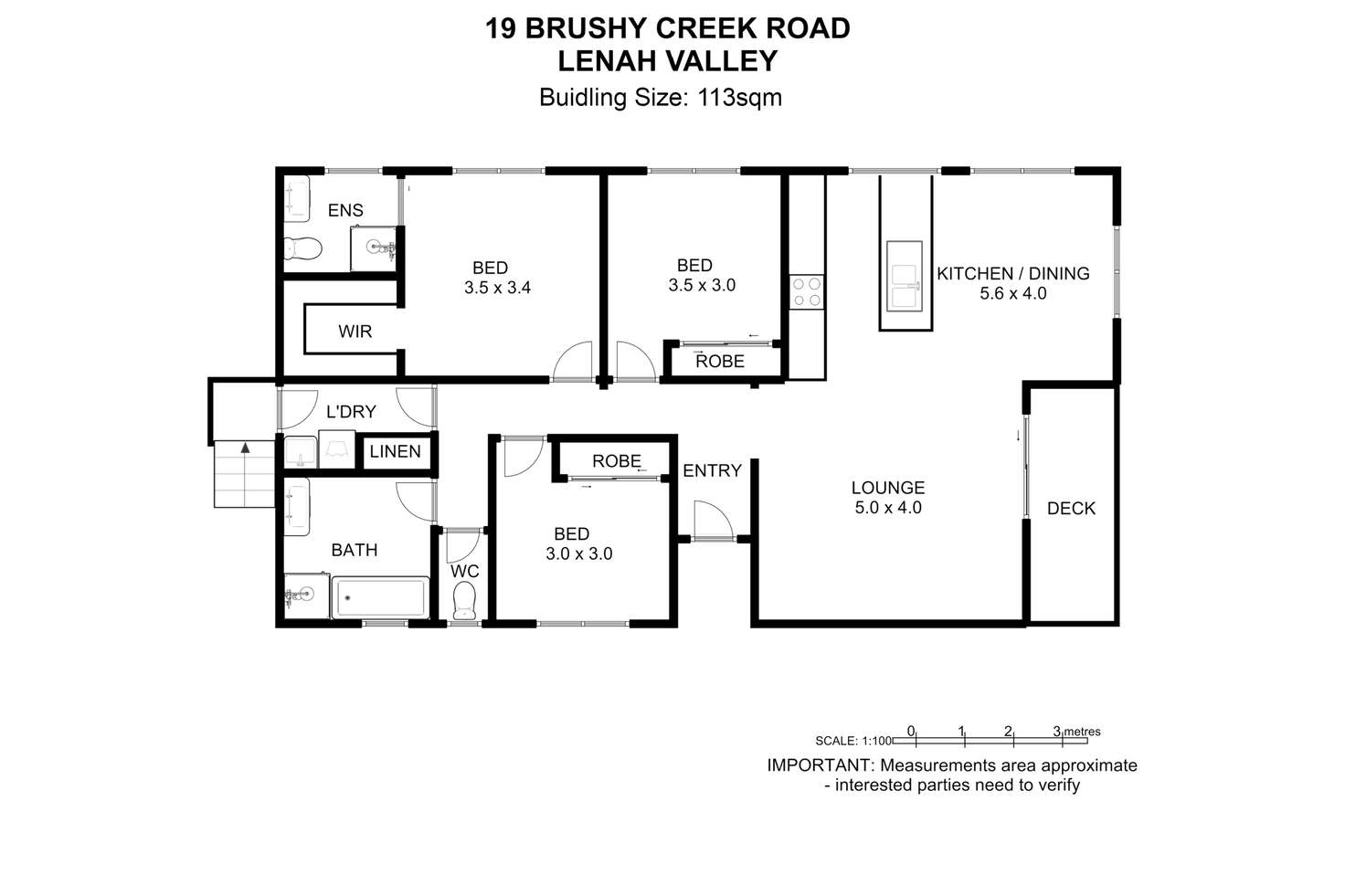 Floorplan of Homely house listing, 2/19 Brushy Creek Road, Lenah Valley TAS 7008