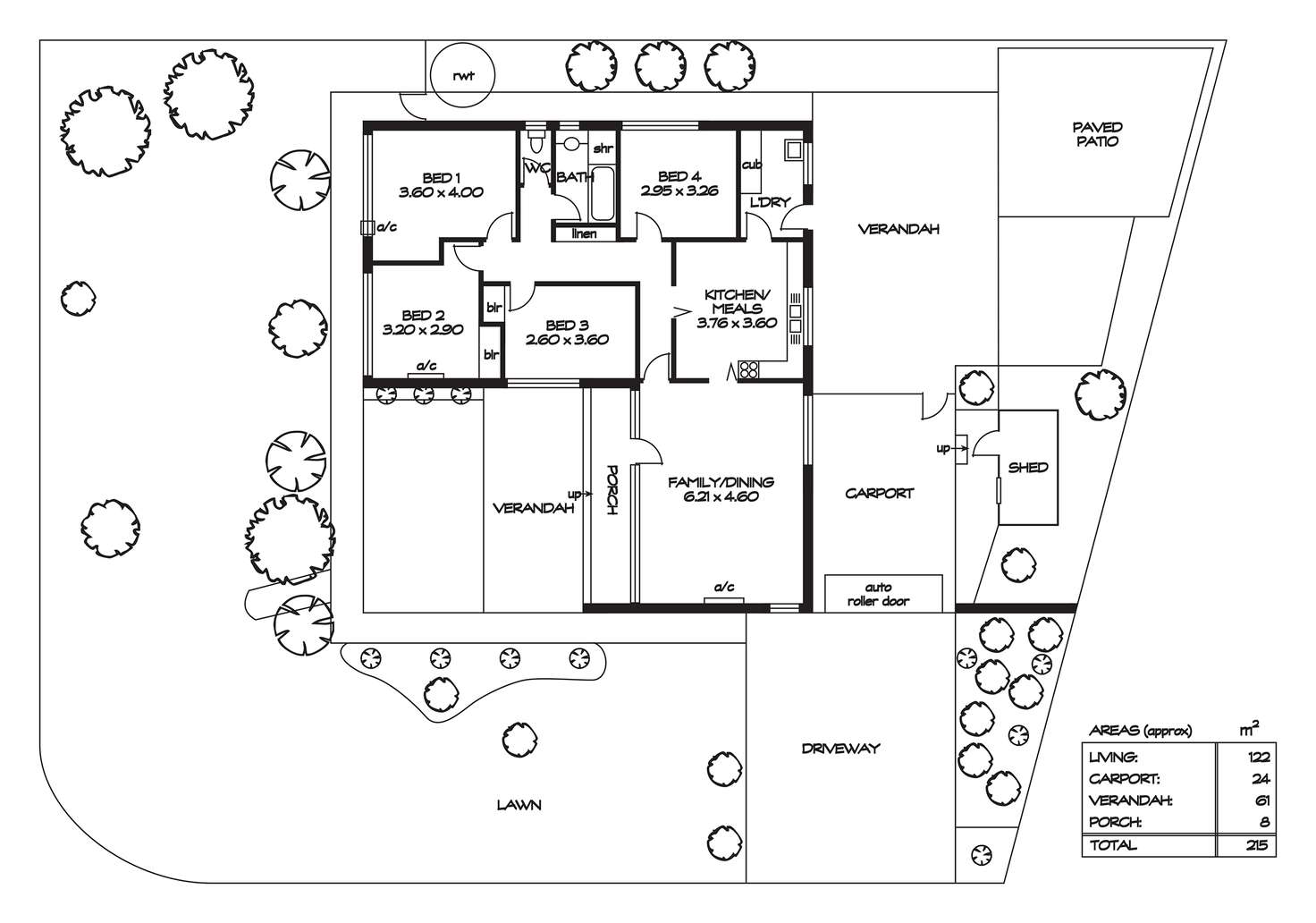 Floorplan of Homely house listing, 18 Whittaker drive, Modbury SA 5092