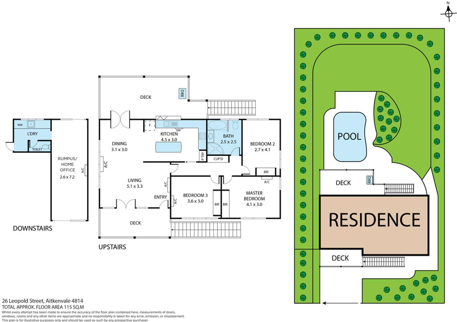 Floorplan of Homely house listing, 26 Leopold Street, Aitkenvale QLD 4814