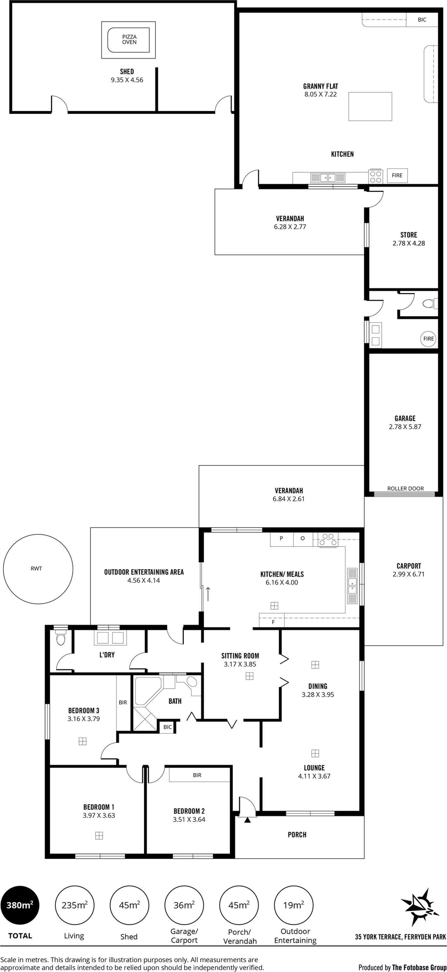 Floorplan of Homely house listing, 35 York Terrace, Ferryden Park SA 5010