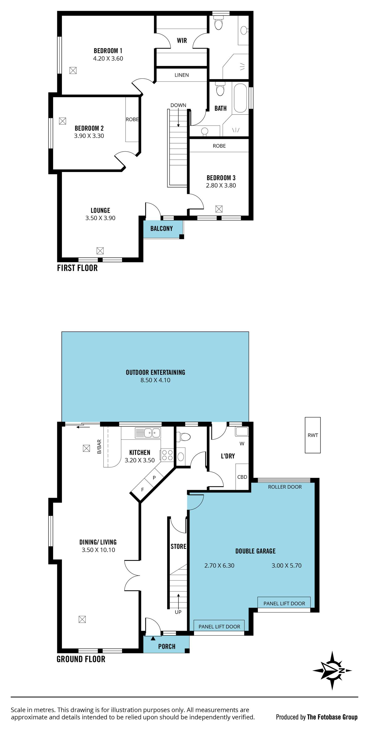 Floorplan of Homely house listing, 46A Cedar Avenue, Brighton SA 5048