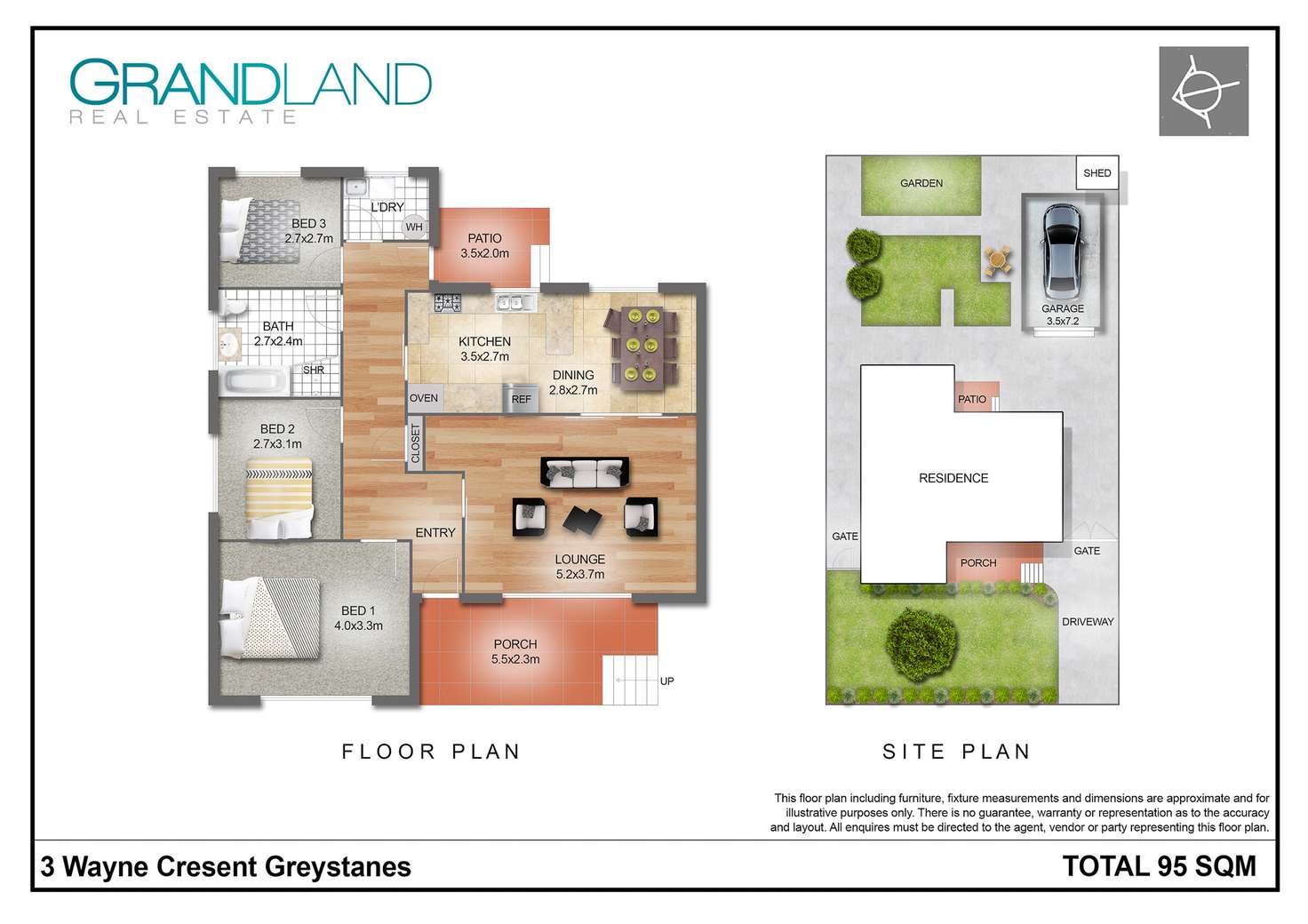 Floorplan of Homely house listing, 3 Wayne Crescent, Greystanes NSW 2145