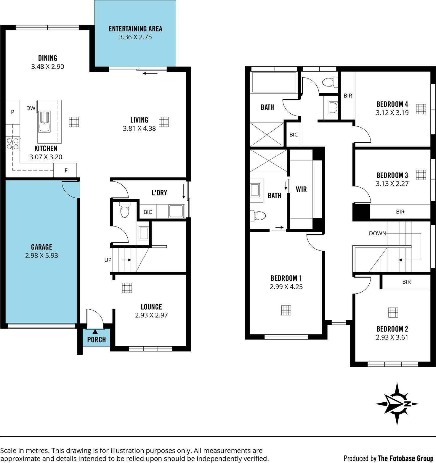 Floorplan of Homely house listing, 1/9 Panalatinga Road, Reynella East SA 5161