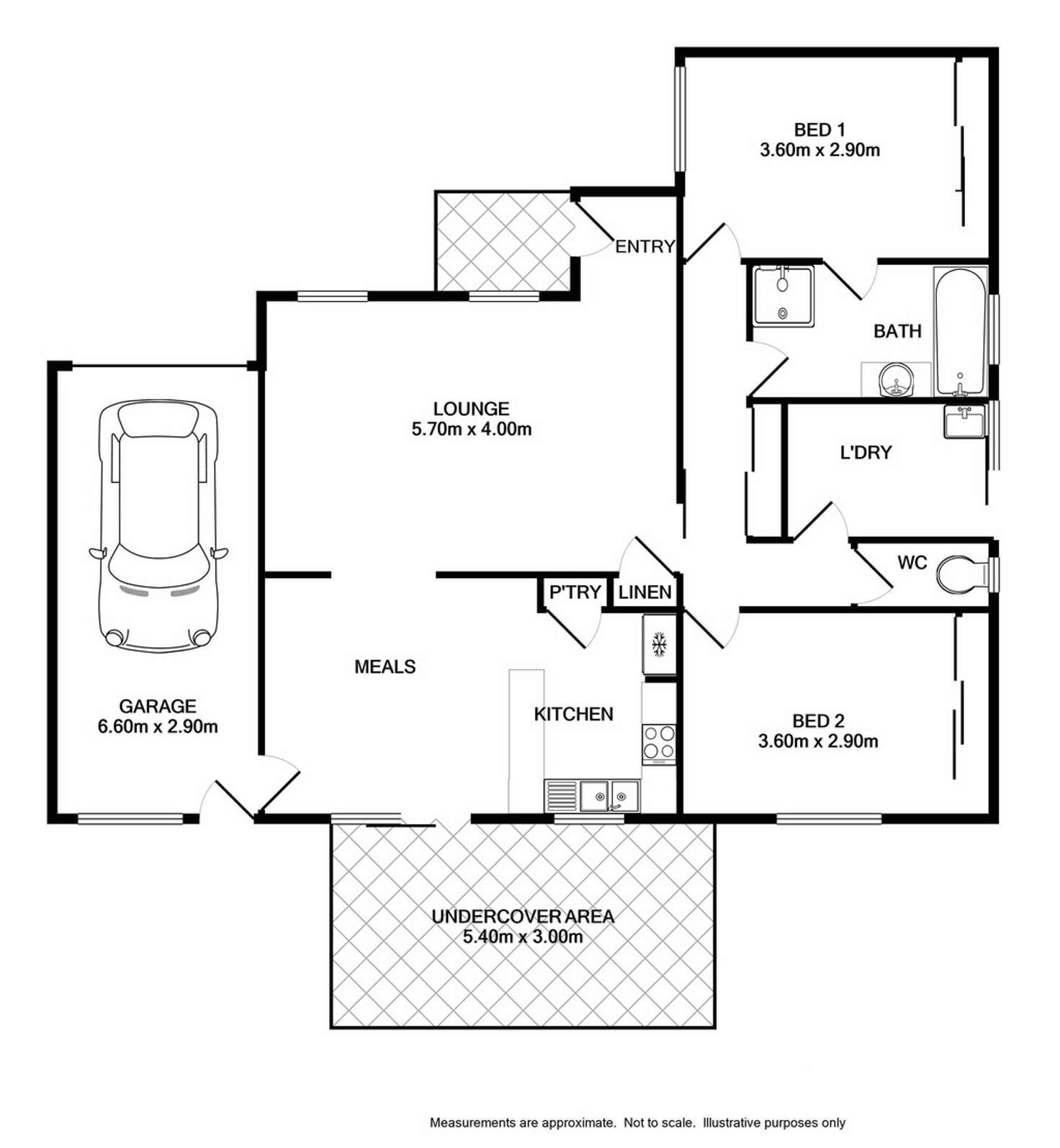 Floorplan of Homely house listing, 3/9 Ethel Street, Wodonga VIC 3690