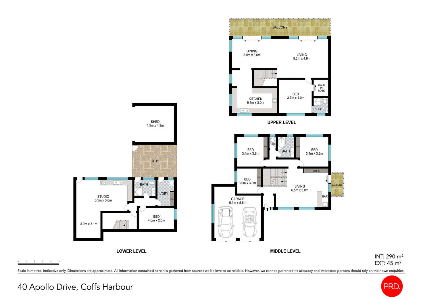 Floorplan of Homely house listing, 40 Apollo Drive, Coffs Harbour NSW 2450