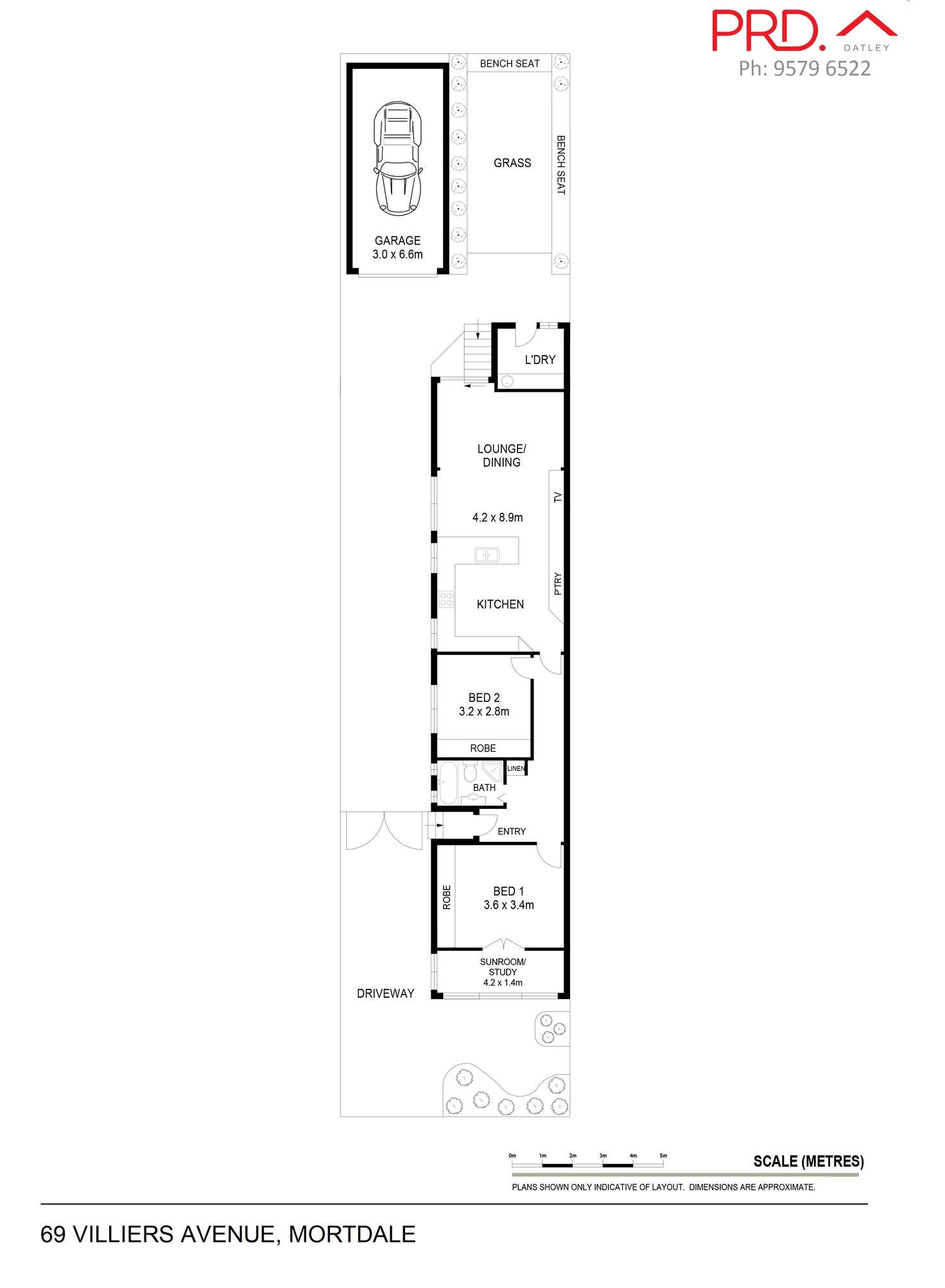 Floorplan of Homely house listing, 69 Villiers Avenue, Mortdale NSW 2223