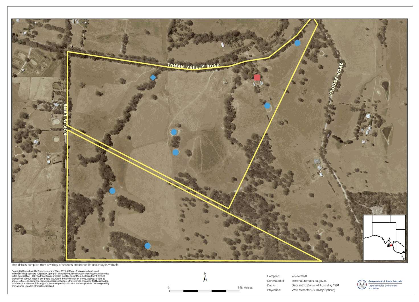 Floorplan of Homely livestock listing, 1465 Inman Valley Road, Inman Valley SA 5211