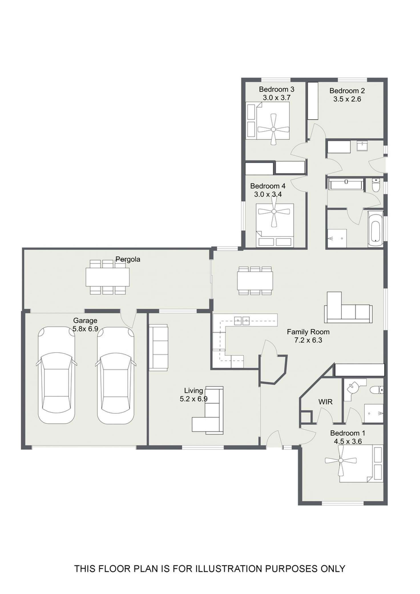 Floorplan of Homely house listing, 120 CEDAR AVENUE, Naracoorte SA 5271