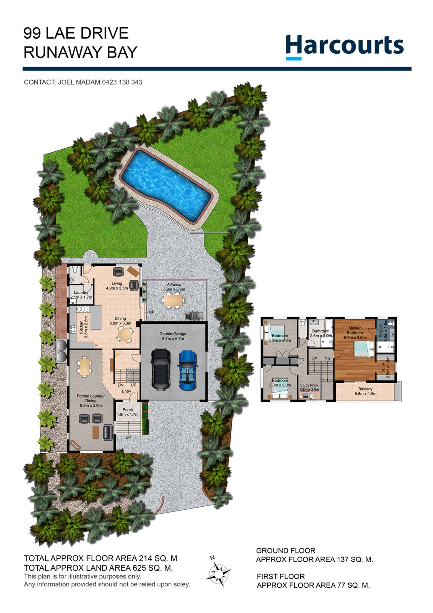 Floorplan of Homely house listing, 99 Lae Drive, Runaway Bay QLD 4216