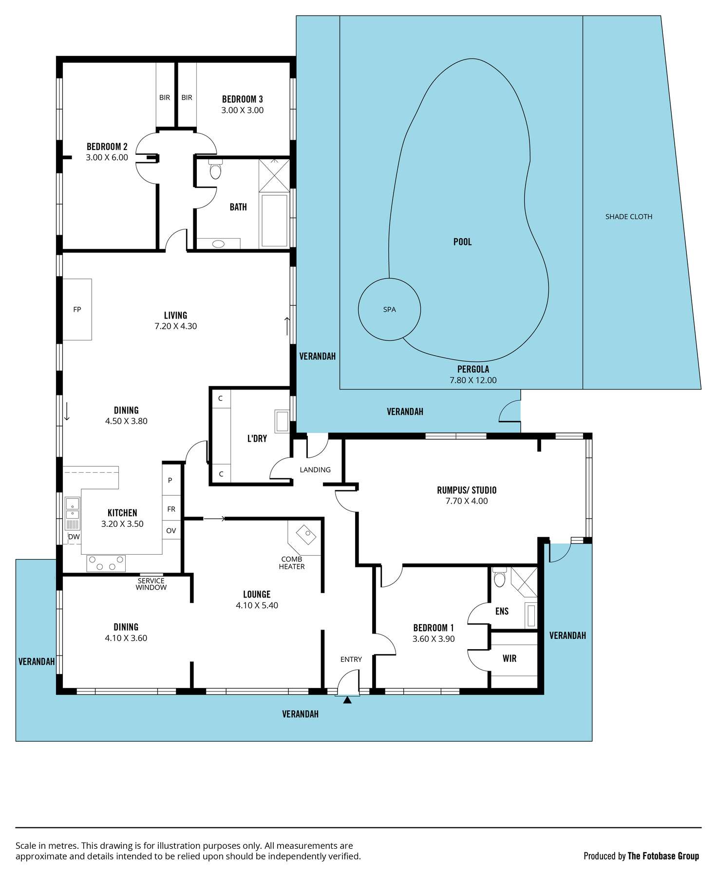 Floorplan of Homely house listing, 195 Pine Road, Onkaparinga Hills SA 5163