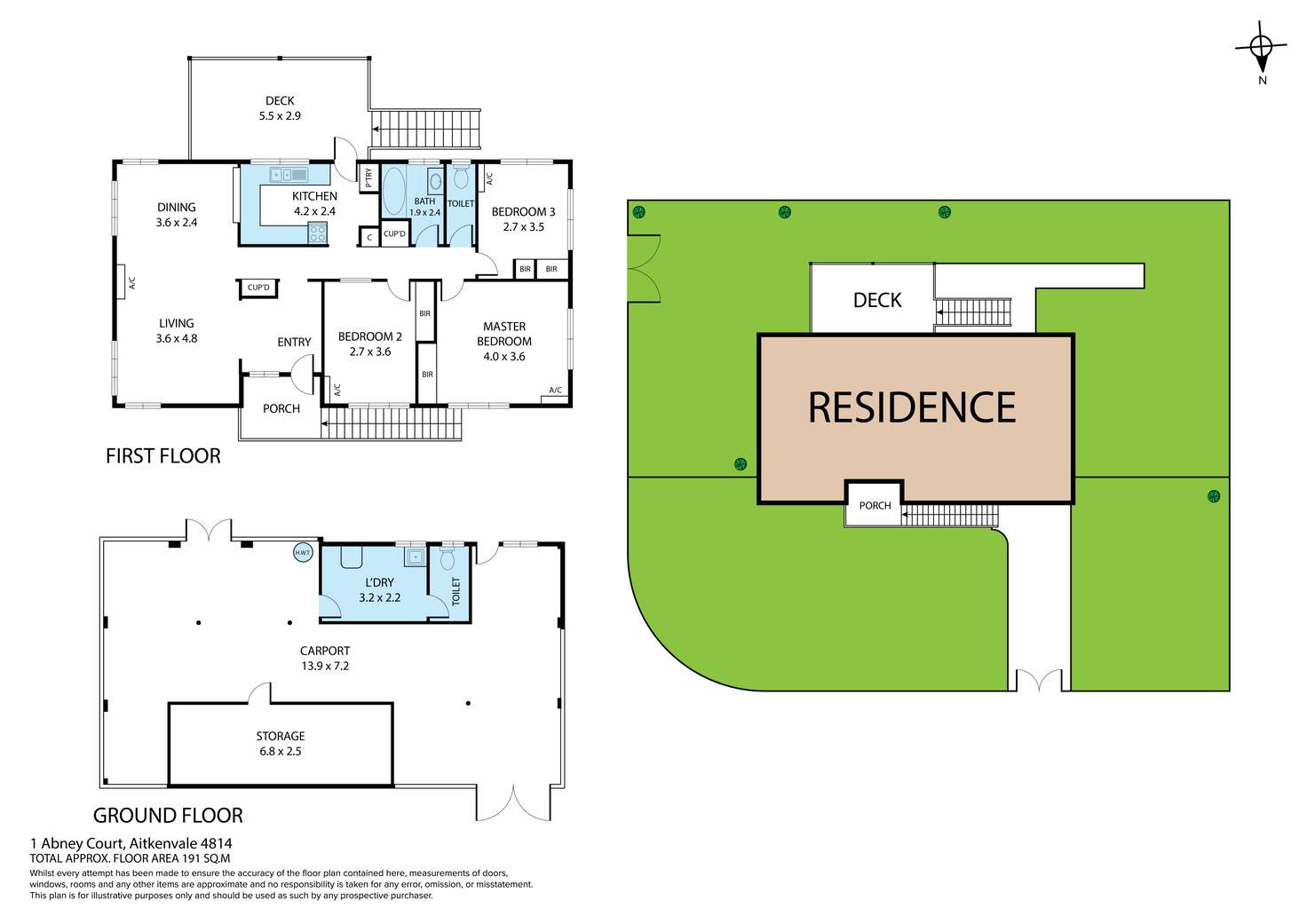 Floorplan of Homely house listing, 1 Abney Court, Aitkenvale QLD 4814