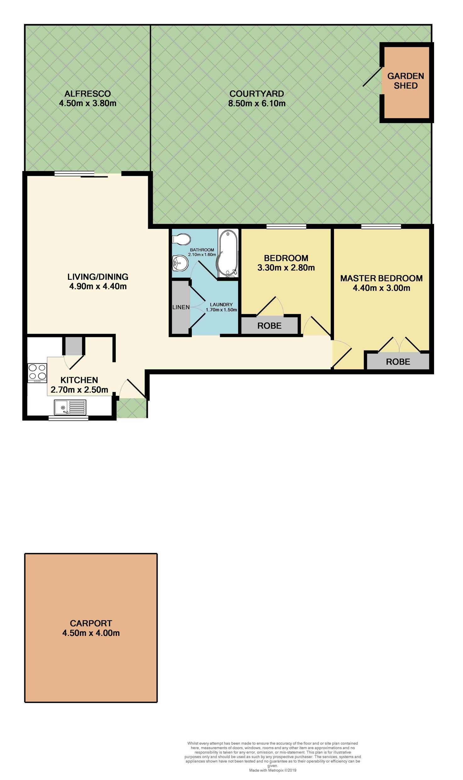 Floorplan of Homely house listing, 18/52 Railway Parade, Kurri Kurri NSW 2327