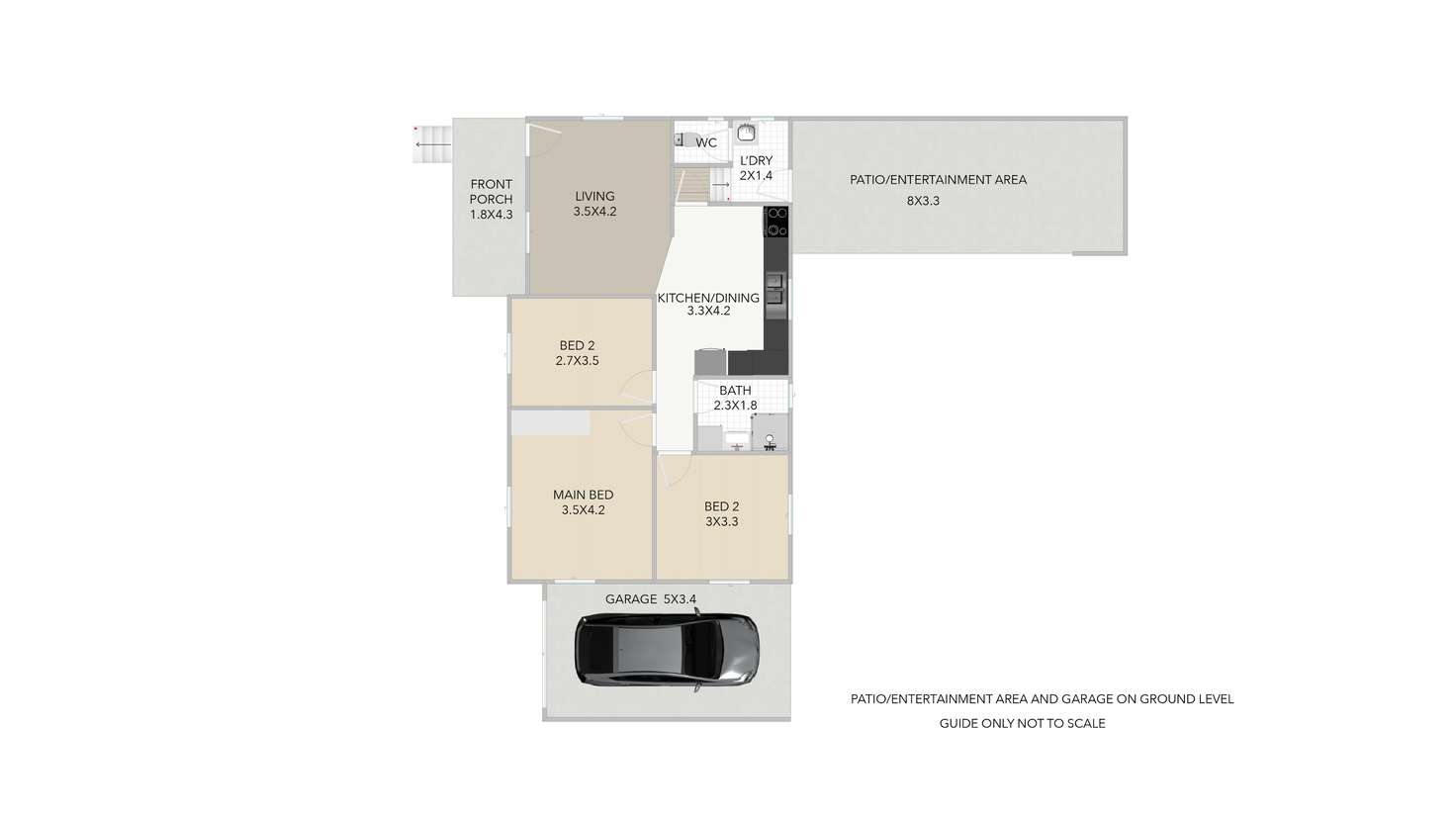Floorplan of Homely house listing, 24 Robertson Road, Eastern Heights QLD 4305