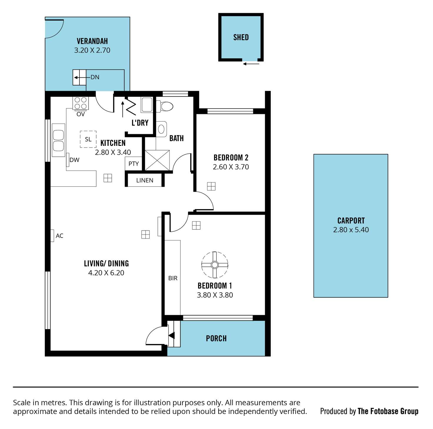 Floorplan of Homely unit listing, 5/50 Yarmouth Street, South Brighton SA 5048